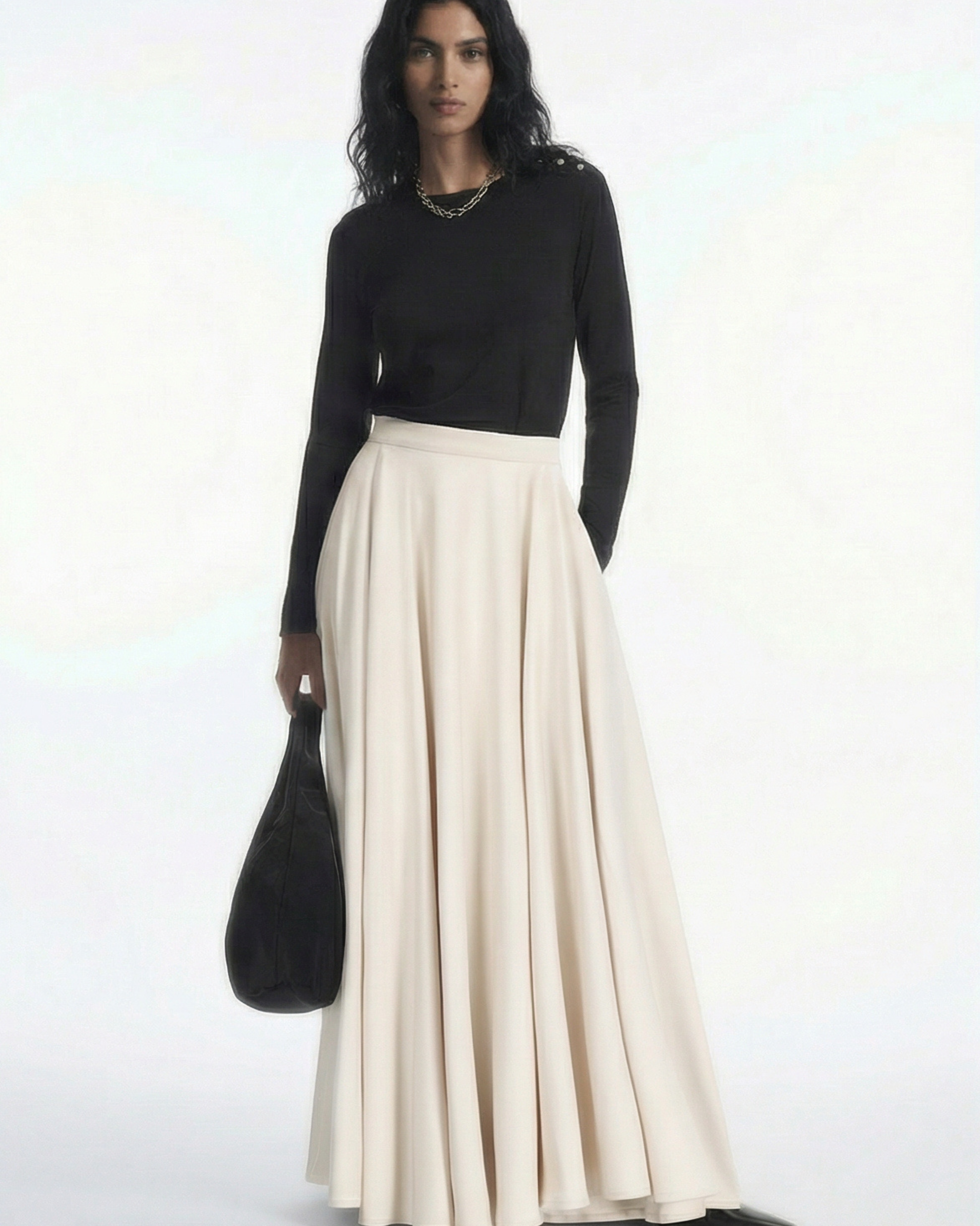 Knit Maxi Skirt